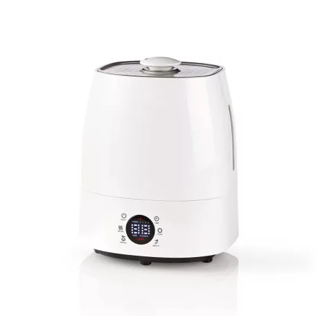 Párásító | 110 W | Hűvös és Meleg Párával | 5.5 l | Nedvességmérő | Időzítő | Ekkora területhez alkalmas: 50 m² | Fehér / Szürke