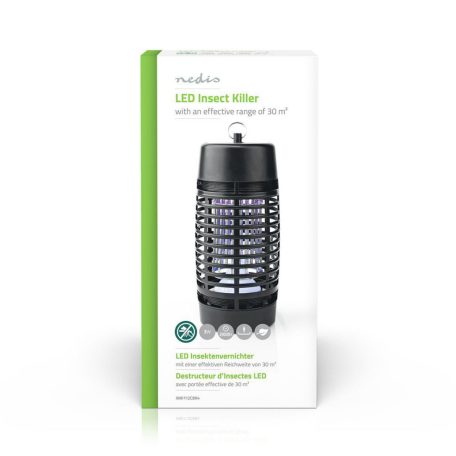 Rovar csapda | 3 W | Lámpa típus: LED-Fény | Hatótávolság: 30 m² | Fekete