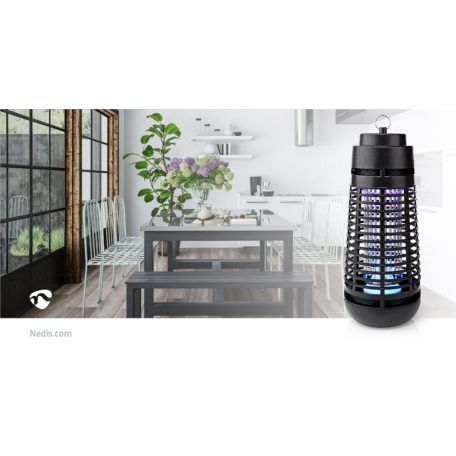 Rovar csapda | 4 W | Lámpa típus: LED-Fény | Hatótávolság: 35 m² | Fekete