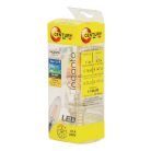 LED Vintage izzó Gyertya 4 W 480 lm 2700 K