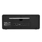 SAL INR 5000/BK internetrádió, 5 in 1, 2x5 W, Bass reflex, világrádió, FM RDS, BT, AUX, Média Center hálózati zenetár, EQ