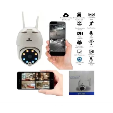 JORTAN 8167QP WiFi,HD, DOME kamera, forgatható és dönthető fejjel, IPC360PRO applikációval