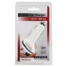 Autós Töltő 1-Kimenet 1.0 A USB Fehér