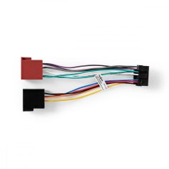   ISO adapter kábel | ISO kompatibilis: JVC | 0.15 m | Kerek | PVC | Műanyag Zacskó