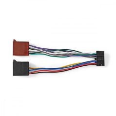   ISO adapter kábel | ISO kompatibilis: Sony | 0.15 m | Kerek | PVC | Műanyag Zacskó