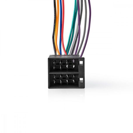 ISO adapter kábel | ISO kompatibilis: Volkswagen | 0.15 m | Kerek | PVC | Műanyag Zacskó