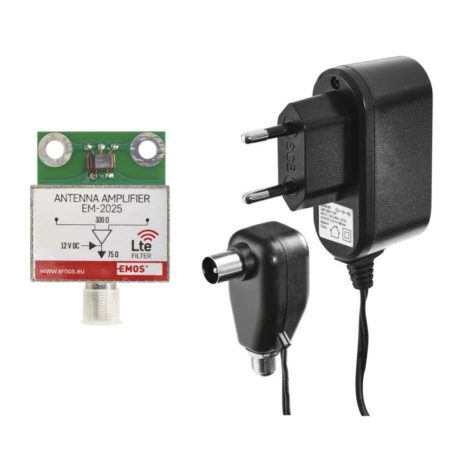 Kültéri antenna EM-025, 0–100 km, DVB-T2, DAB, LTE/4G szűrő