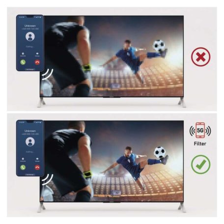 Kültéri antenna EM-29U5G, PROFI, 0–200 km, DVB-T2, LTE/4G/5G szűrő