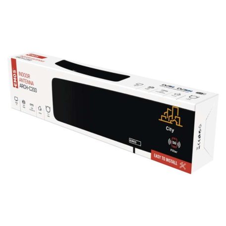 Szobaantenna CITY ARCH-C200, DVB-T2, DAB, LTE/4G/5G szűrő