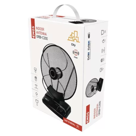 Szobaantenna CITY ORBI-C200, DVB-T2, DAB, FM, LTE/4G/5G szűrő