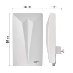   Univerzális antenna VILLAGE CAMP–V400, DVB-T2, FM, DAB, LTE/4G/5G szűrő