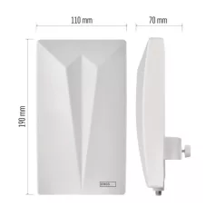   Univerzális antenna VILLAGE CAMP–V400, DVB-T2, FM, DAB, LTE/4G/5G szűrő