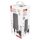Univerzális antenna VILLAGE FLIPP–V200, DVB-T2, DAB, LTE/4G/5G szűrő