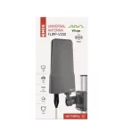 Univerzális antenna VILLAGE FLIPP–V200, DVB-T2, DAB, LTE/4G/5G szűrő