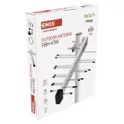 Univerzális antenna VILLAGE FISH–V700, DVB-T2, LTE/4G/5G szűrő
