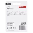 EMOS DVB-T/T2 antenna előerősítő 30 dB