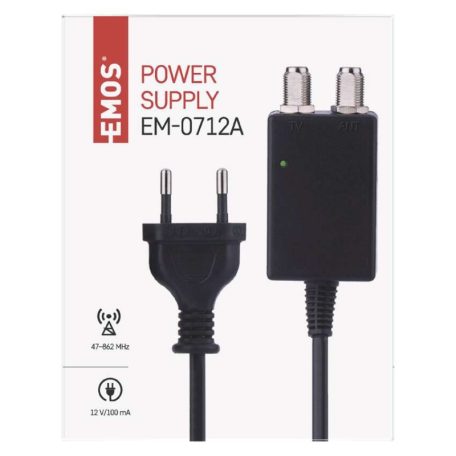 EMOS Tápegység 12V/100mA