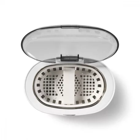 NEDIS Ultrahangos Ékszer tisztító | Hálózati Áramellátás | 230 V AC 50 Hz | Euro / C-típus (CEE 7/16) | Fehér | Műanyag