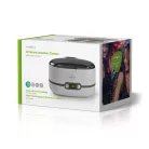 NEDIS Ultrahangos Ékszer tisztító | Hálózati Áramellátás | 230 V AC 50 Hz | Euro / C-típus (CEE 7/16) | Fehér | Műanyag