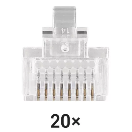 EMOS UTP csatlakozó RJ45 20db