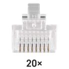 EMOS UTP csatlakozó RJ45 20db