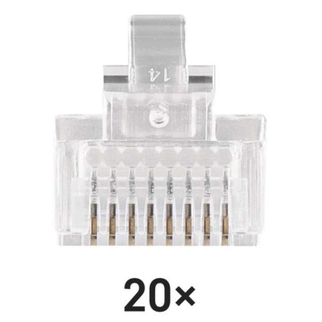 EMOS UTP csatlakozó RJ45 20db