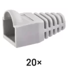 EMOS RJ45 csatlakozó védőkupak szürke 20db/csomag