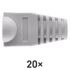 EMOS RJ45 csatlakozó védőkupak szürke 20db/csomag