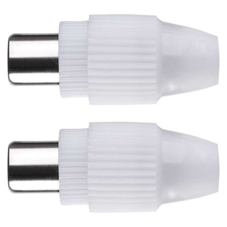 EMOS IEC csatlakozó egyenes A203R 2db/bliszter