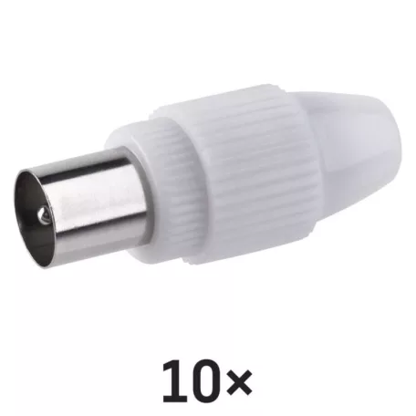 EMOS IEC csatlakozó A203R 10db/bliszter