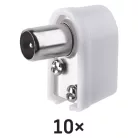 EMOS IEC csatlakozó A205 10db/bliszter