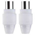 EMOS IEC csatlakozó egyenes 2db/bliszter