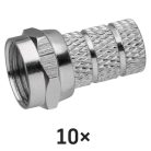 EMOS F csatlakozó CB500 10db/bliszter