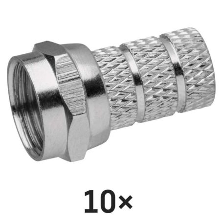 EMOS F csatlakozó CB500 10db/bliszter