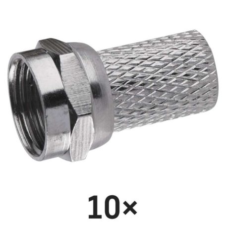 EMOS F csatlakozó CB50/100 10db/bliszter