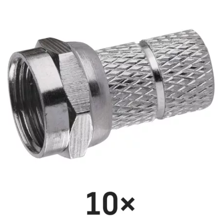 EMOS F csatlakozó CB113 10db/bliszter