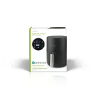 Forró Levegő Sütő | 3 l | Időzítő: 60 min | Előre beállított programok száma: 8 | Digitális | Fekete