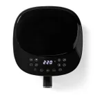 Nedis Deluxe XXL prémium Olaj nélküli meleglevegős fritőz, 4,2 liter Forró Levegős Sütő | 4,2 l | Időzítő: 240 min | Előre beállított programok száma: 8 | Digitális | Fekete