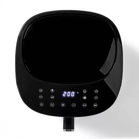Nedis Deluxe XXXL prémium Olaj nélküli meleglevegős fritőz, 7,2 liter forrólevegős fritőz olaj nélküli sütő 1800w -s Airfryer extra kapacitású 1,4kg sültkrumpli