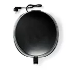 Nedis Deluxe XXL prémium Olaj nélküli meleglevegős fritőz, 6,5 liter forrólevegős fritőz olaj nélküli sütő 1800w -s Airfryer extra nagy kapacitású 1,4kg sültkrumpli új modell 24 hó garancia