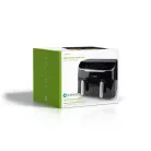 Nedis Forró Levegő Sütő | 2x3.5 l | Időzítő: 60 min | Előre beállított programok száma: 10 | Digitális | Fekete