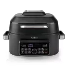 Forró Levegő Sütő | 6 l | Időzítő: 120 min | Előre beállított programok száma: 7 | Digitális | Fekete