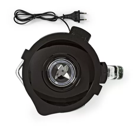 Álló turmixgép | 800 W | 1.5 l | Üveg | 2 Sebesség Beállítás | Ezüst / Fekete