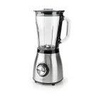 Álló turmixgép | 800 W | 1.5 l | Üveg | 2 Sebesség Beállítás | Ezüst / Fekete