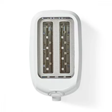 Kenyérpirító | 2 Bővítőhely | Barnítási szint: 6 | Fehér