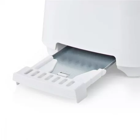 Kenyérpirító | 2 Bővítőhely | Barnítási szint: 6 | Fehér