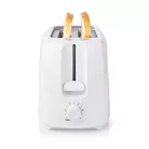 Kenyérpirító | 2 Bővítőhely | Barnítási szint: 6 | Fehér