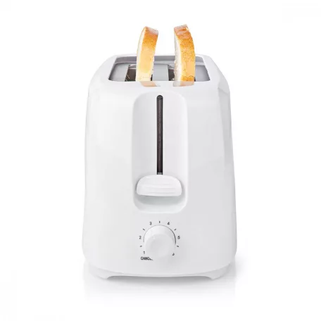 Kenyérpirító | 2 Bővítőhely | Barnítási szint: 6 | Fehér