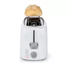 Kenyérpirító | 2 Szelet Kenyér | 2 Bővítőhely | Barnítási szint: 7 | Kiolvasztási lehetőség | Péksütemény tartó | Fehér