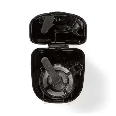 Nedis KACM140EBK kávéfőző 2 porceláncsészével Kávéfőző | Kávé filter | 0.25 l | 2 Csésze eszpresszó hordozható extra kis méretben